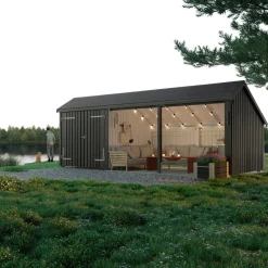 PLUS Gartenhaus Multi fichtefarbig Clearance