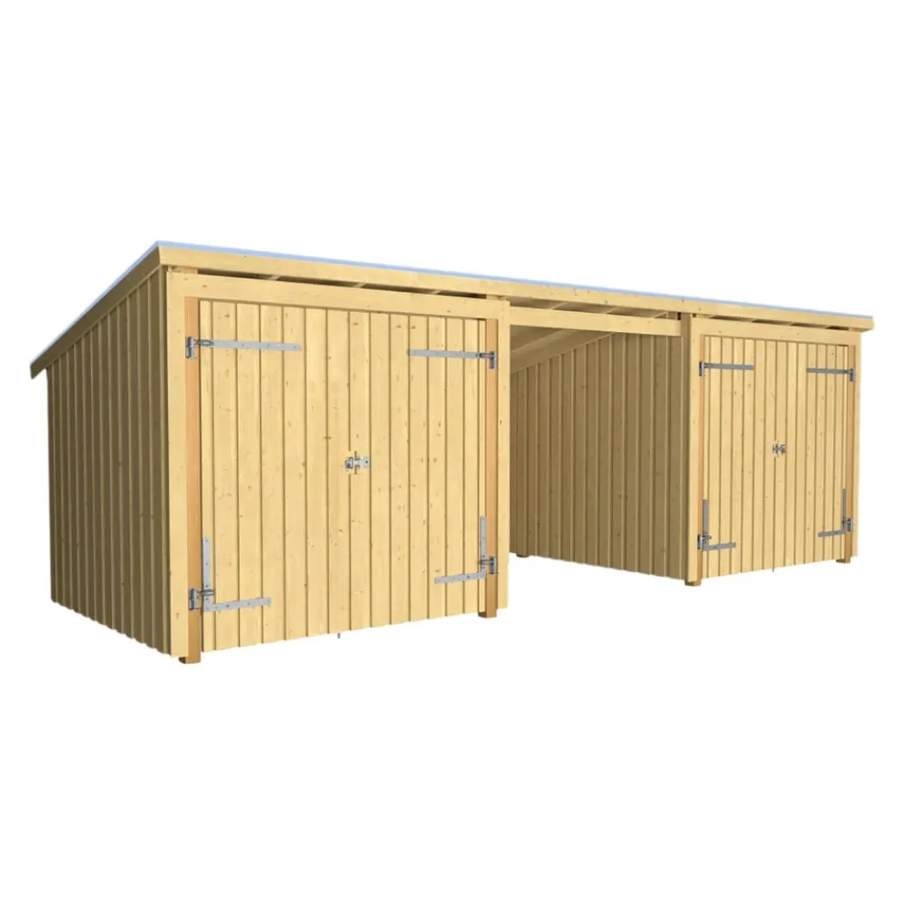 PLUS Gartenhaus Multi fichtefarbig Online