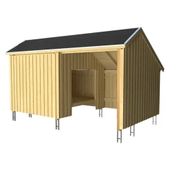 PLUS Gartenhaus Multi fichtefarbig Outlet