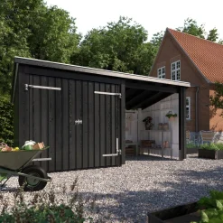 PLUS Gartenhaus Multi fichtefarbig Hot