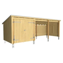 PLUS Gartenhaus Multi fichtefarbig Online