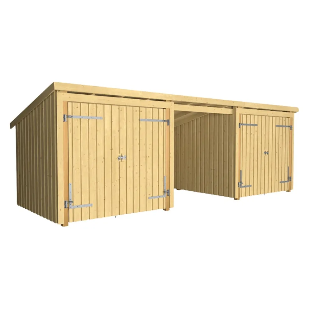 PLUS Gartenhaus Multi fichtefarbig Online