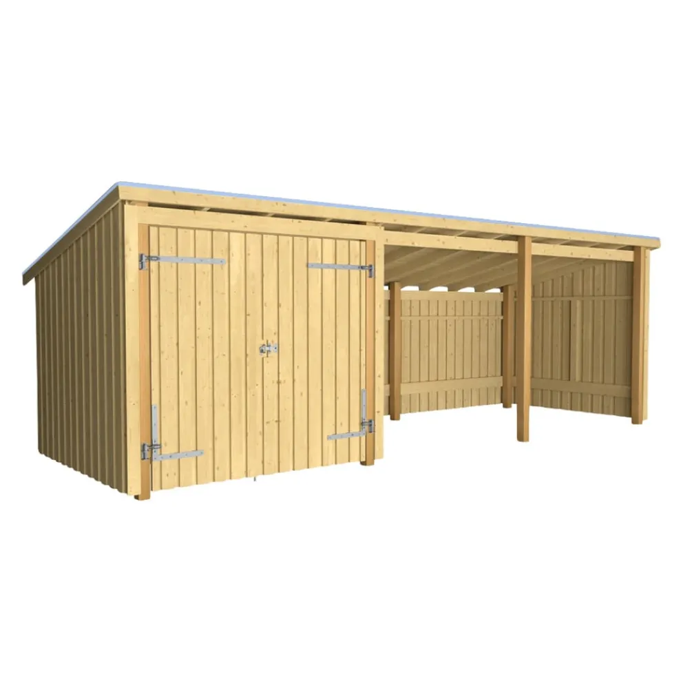 PLUS Gartenhaus Multi fichtefarbig Sale