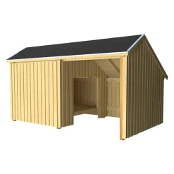 PLUS Gartenhaus Multi fichtefarbig Discount