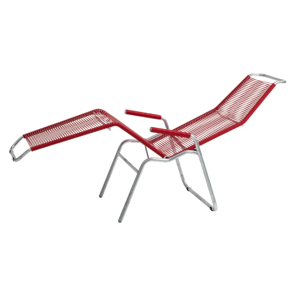 Schaffner Gartenliege Brissago 30 Rot Sale
