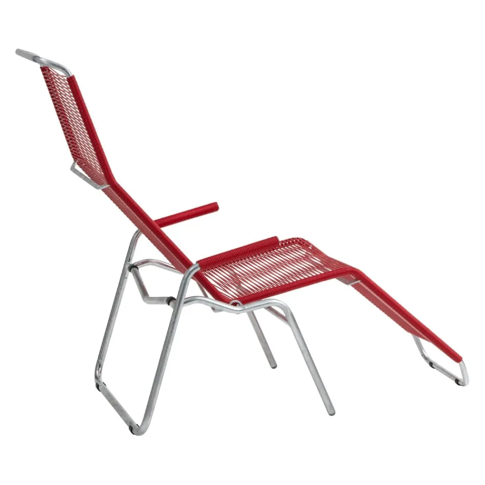Schaffner Gartenliege Brissago 30 Rot Sale