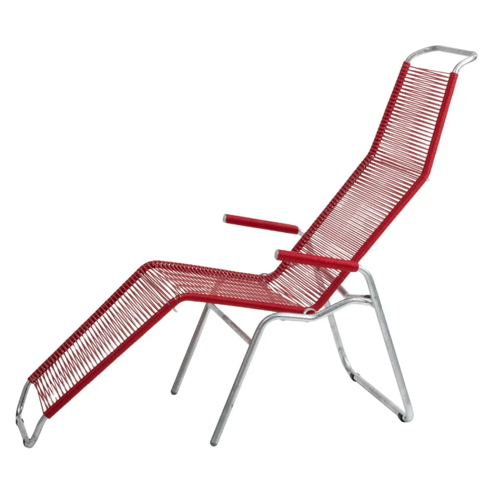 Schaffner Gartenliege Brissago 30 Rot Sale