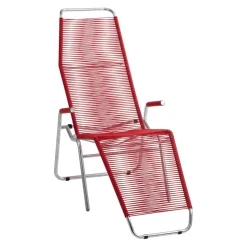 Schaffner Gartenliege Brissago 30 Rot Sale