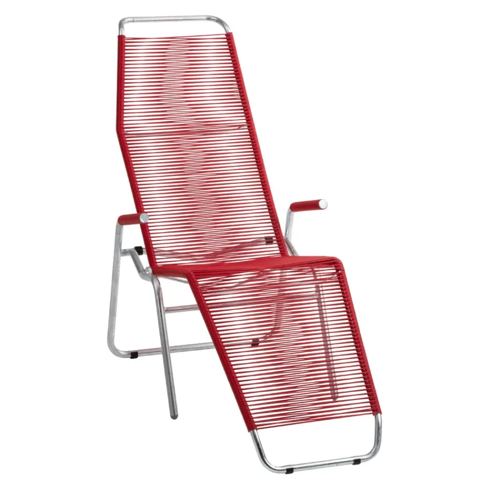 Schaffner Gartenliege Brissago 30 Rot Sale