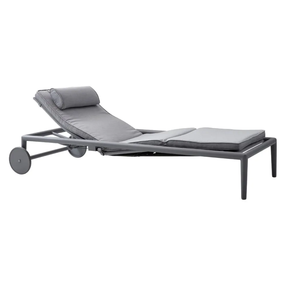 Cane-line Gartenliege Conic hellgrau Discount