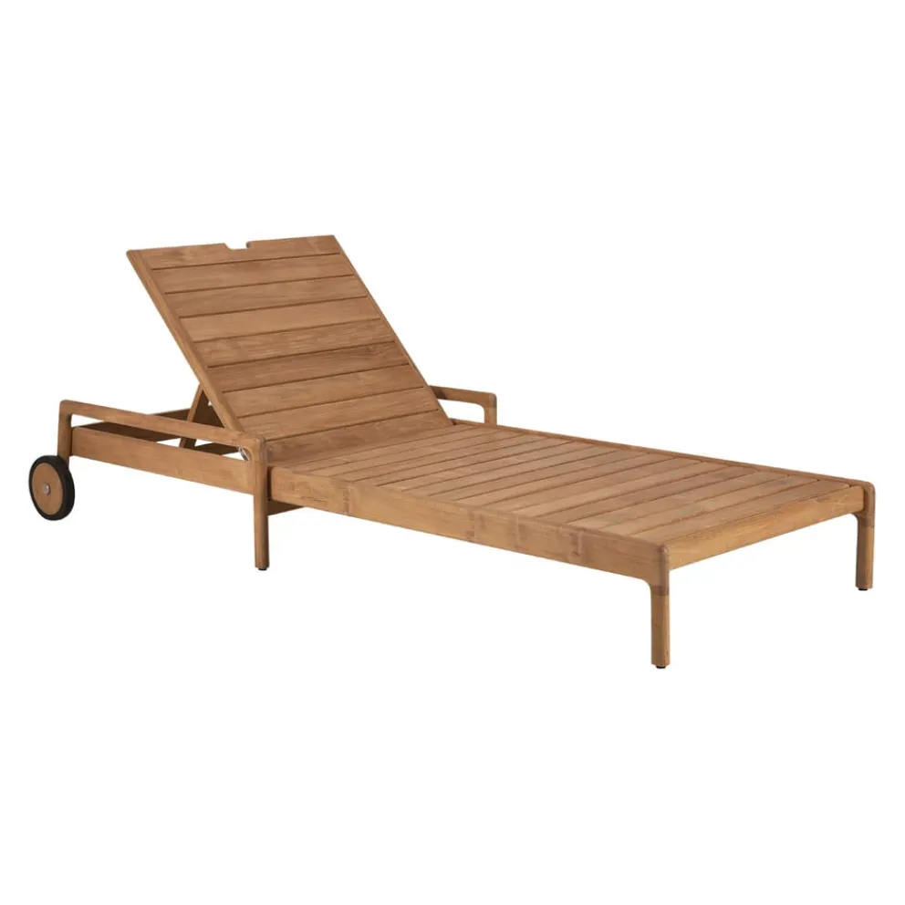 Ethnicraft Gartenliege Jack braun Discount