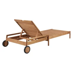 Ethnicraft Gartenliege Jack braun Discount
