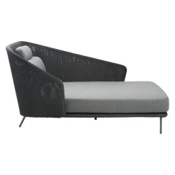 Cane-line Gartenliege Mega dunkelgrau Best