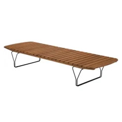 Houe Gartenliege Molo bambusfarbig, schwarz New