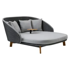 Cane-line Gartenliege Peacock Grey/Light grey, light grey YSN96 Discount