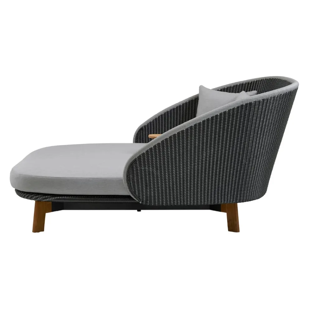 Cane-line Gartenliege Peacock Grey/Light grey, light grey YSN96 Discount