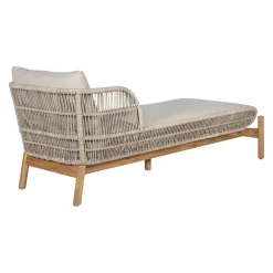 edy&liv Gartenliege Terracina akaziefarbig, graubeige Hot