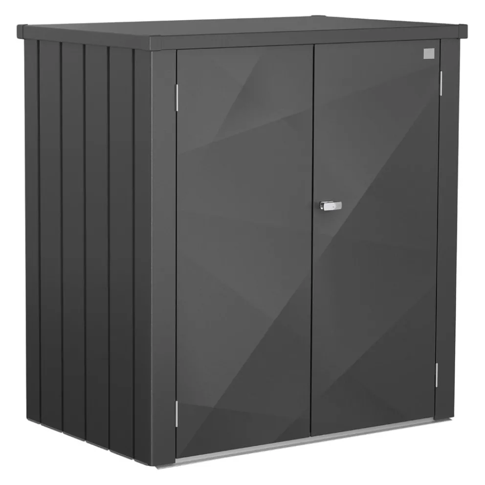 Biohort Gartenschrank Romeo Gr. L X-Design dunkelgrau Outlet