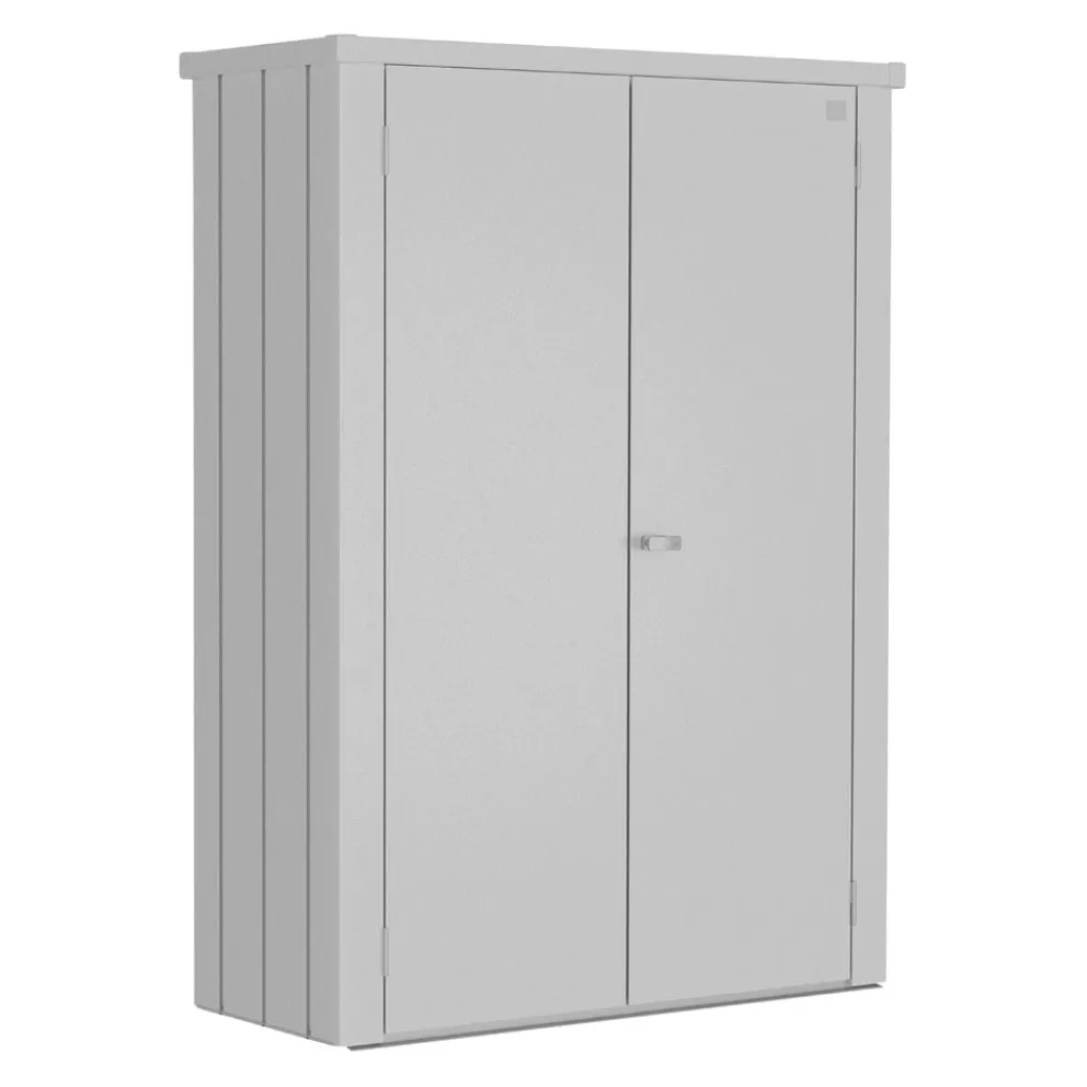 Biohort Gartenschrank Romeo M High silber