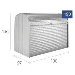 Biohort Gartenschrank Storemax 190 dunkelgrau Sale