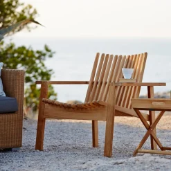 Cane-line Gartensessel Amaze teakfarbig