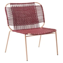 Ames Gartensessel Cielo dunkelrot, nude New