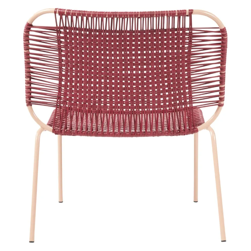 Ames Gartensessel Cielo dunkelrot, nude New