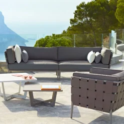 Cane-line Gartensessel Conic grau Hot