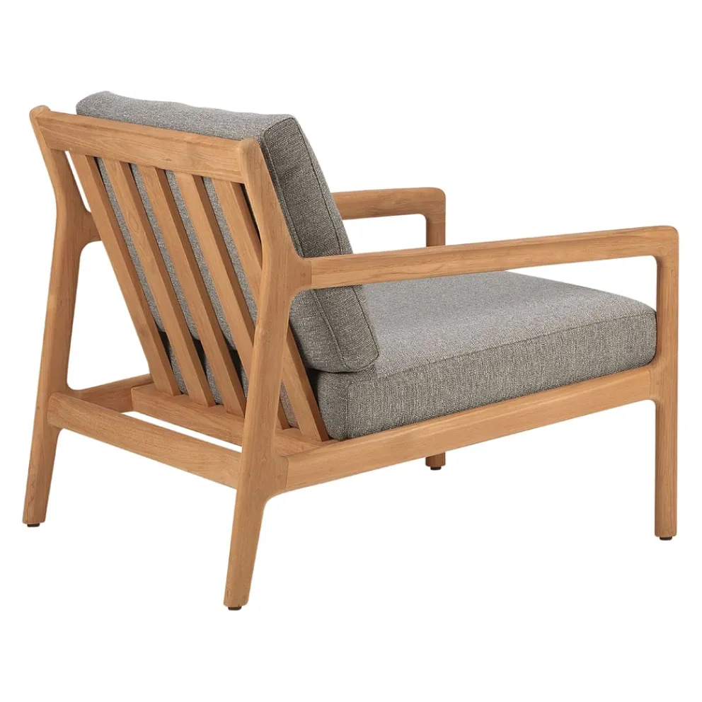 Ethnicraft Gartensessel Jack braun, dunkelgrau Best
