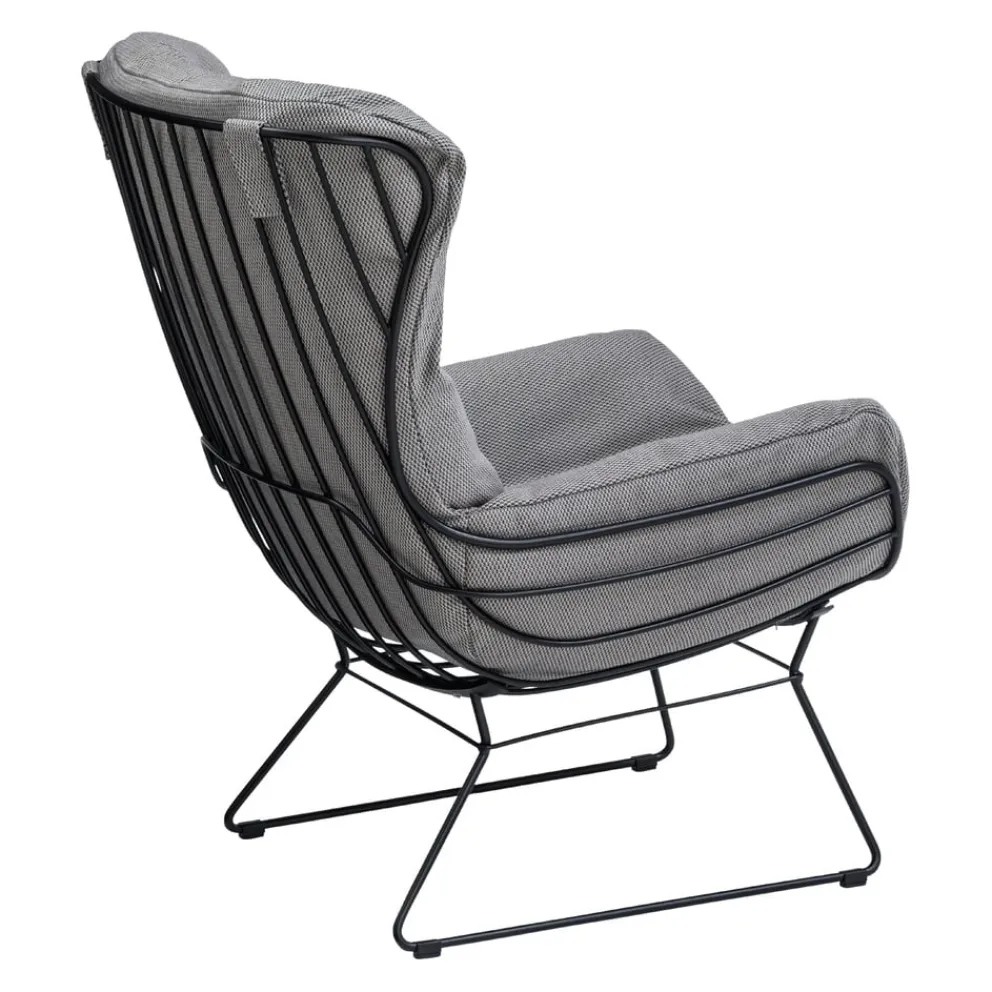 Freifrau Gartensessel Leyasol dunkelgrau, schwarz