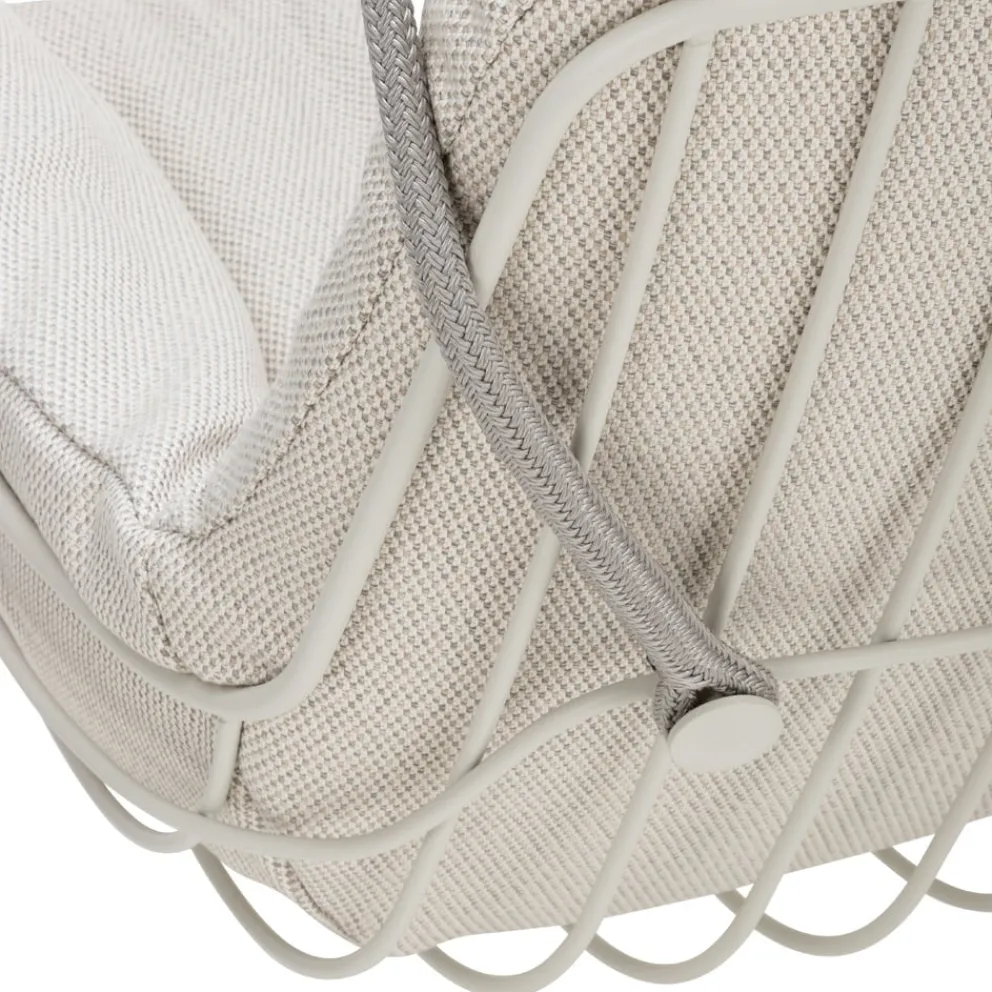 Freifrau Gartensessel Leyasol Swing Seat Sunbrella LOPIPOL R018 140 New