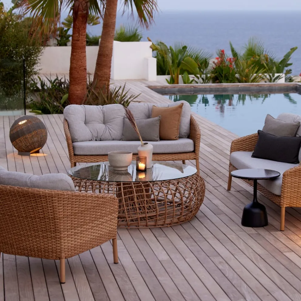 Cane-line Gartensessel Ocean Natural, White grey Y104 Online