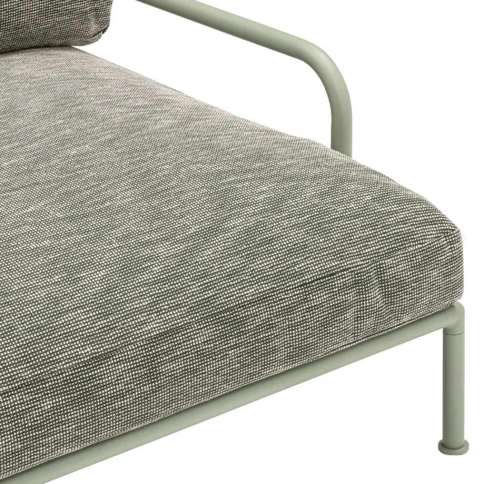 Fast Gartensessel Roè Alluminio 19 tè verde, Slow Sunbrella SLSW Alghe Seaweed Hot