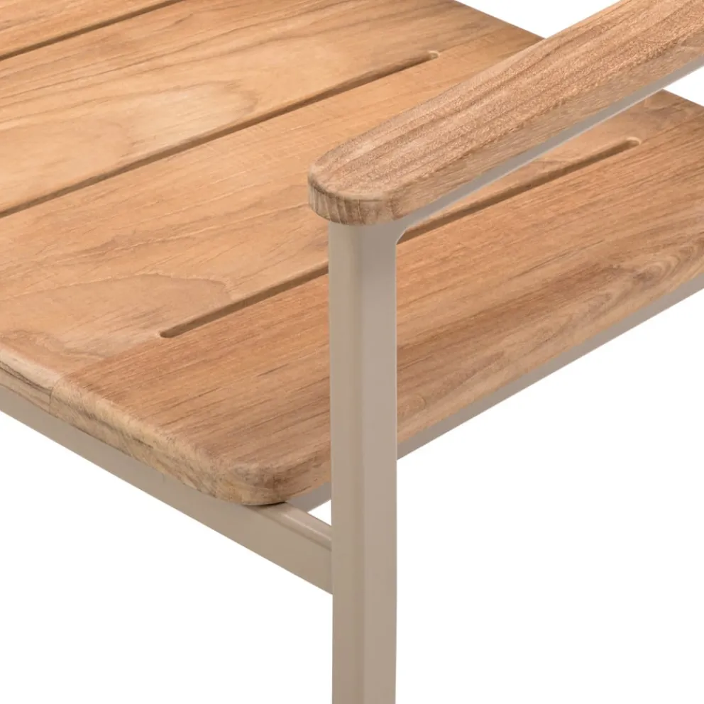 Emu Gartensessel Shine taupe, teakfarbig Outlet