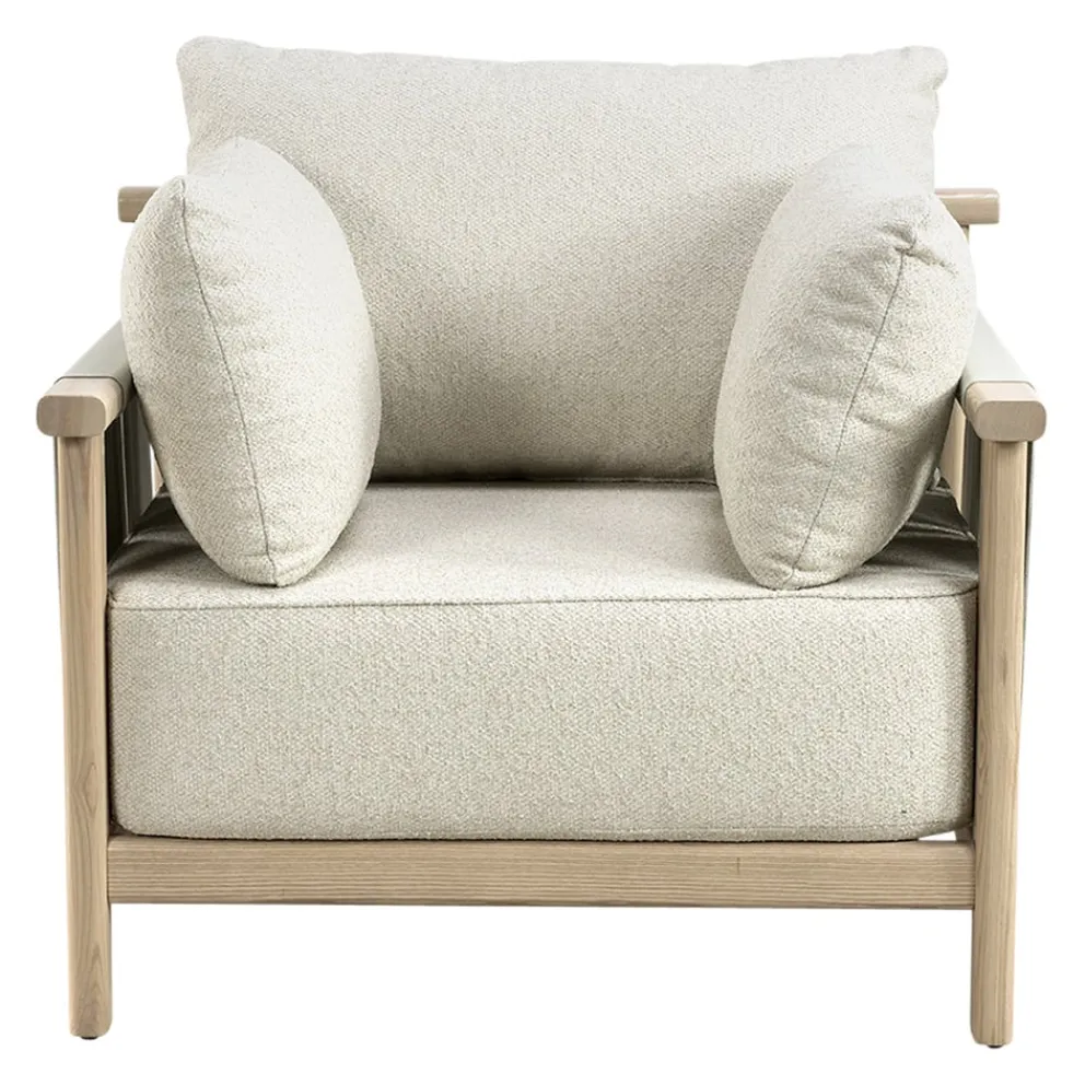 edy&liv Gartensessel Vaia beige, weissgrün Clearance