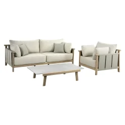 edy&liv Gartensessel Vaia beige, weissgrün Outlet