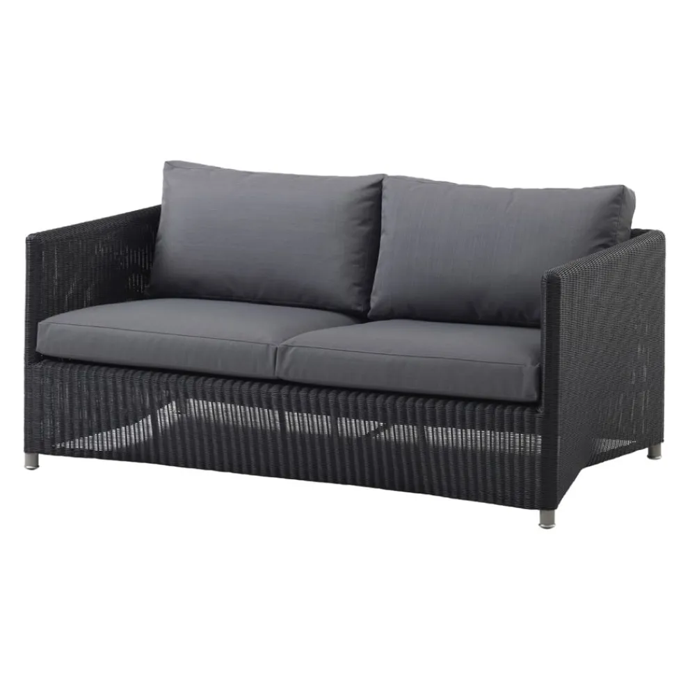 Cane-line Gartensofa Diamond schwarz Outlet