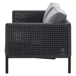 Cane-line Gartensofa Encore dunkelgrau, lava grey New