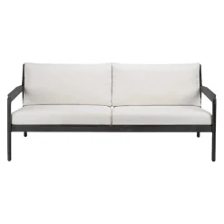 Ethnicraft Gartensofa Jack off-white, schwarz