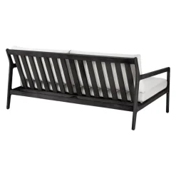 Ethnicraft Gartensofa Jack off-white, schwarz