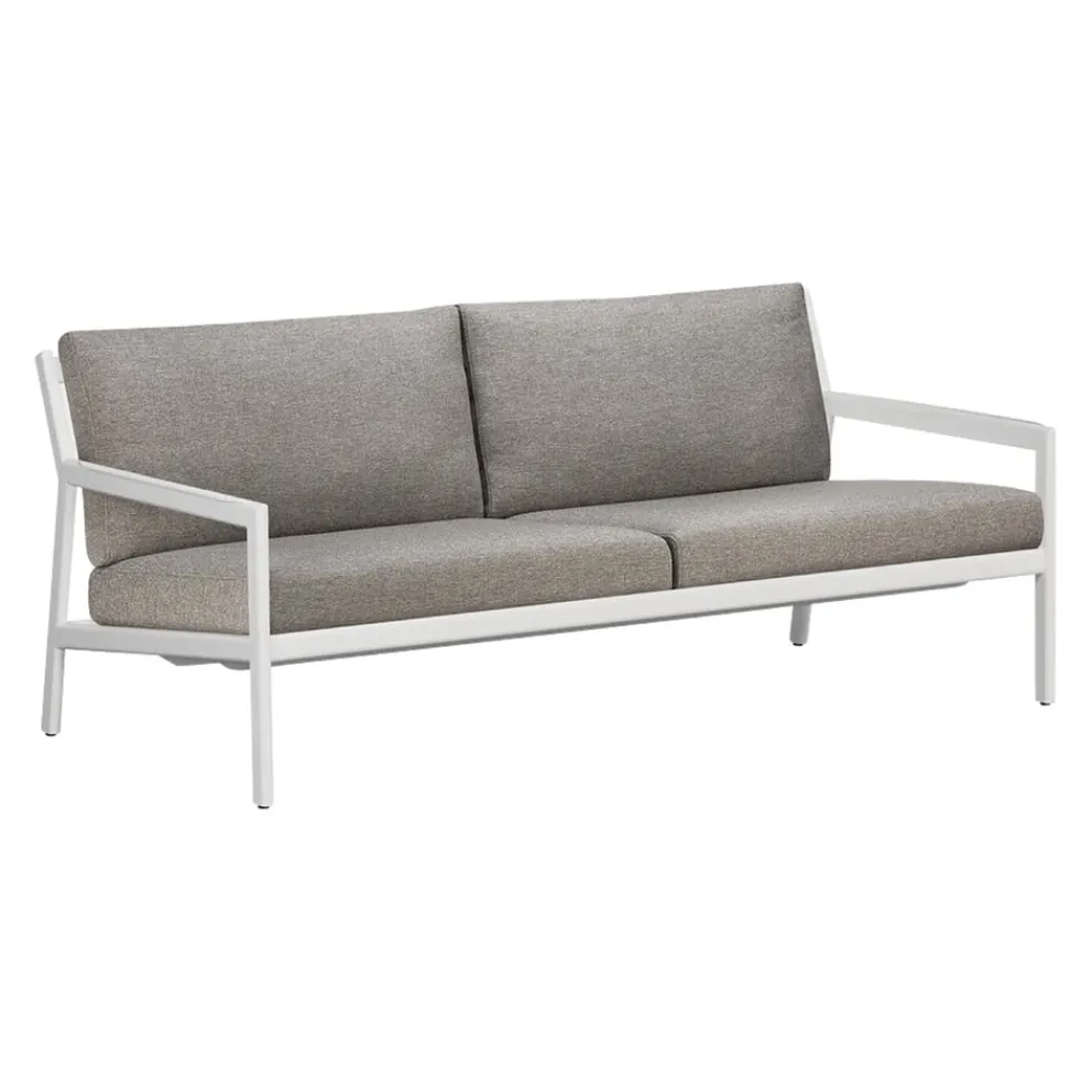 Ethnicraft Gartensofa Jack taupe, weiss