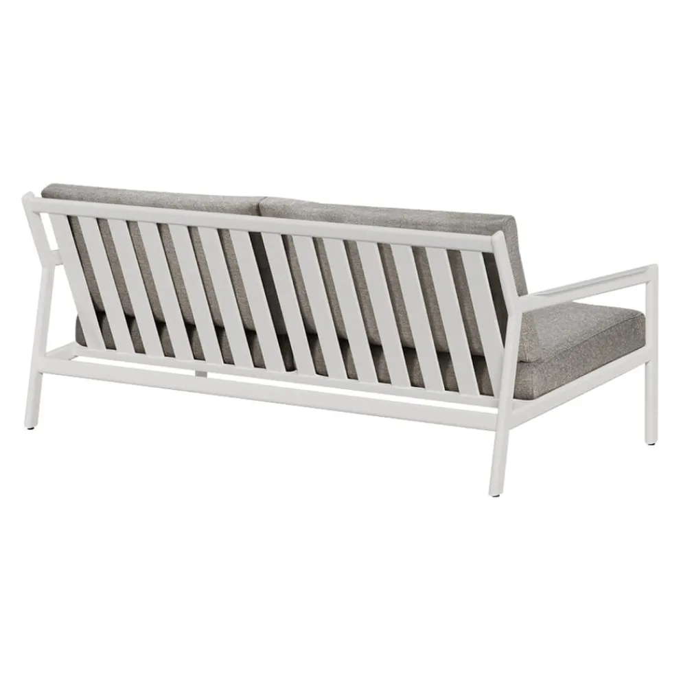 Ethnicraft Gartensofa Jack taupe, weiss