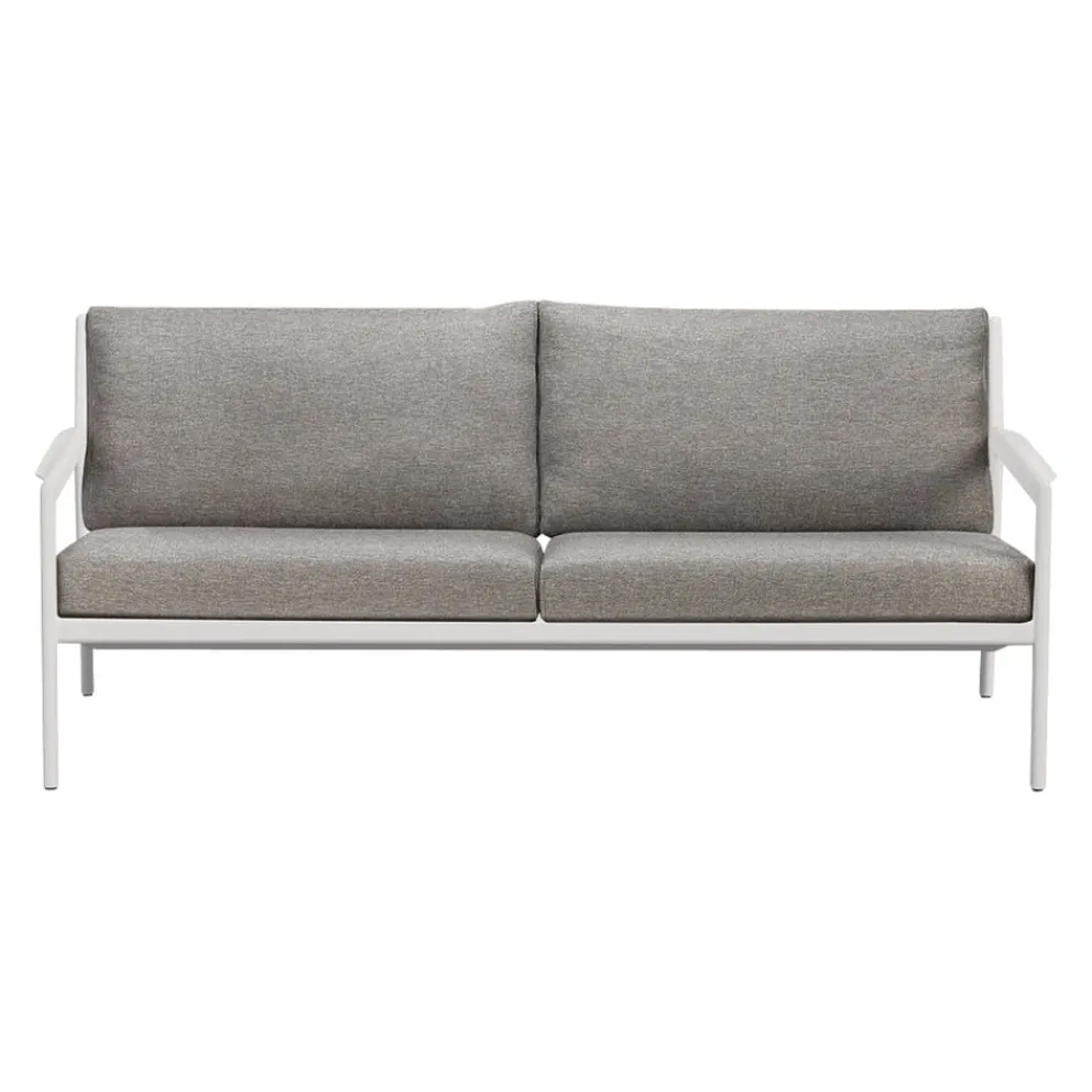Ethnicraft Gartensofa Jack taupe, weiss