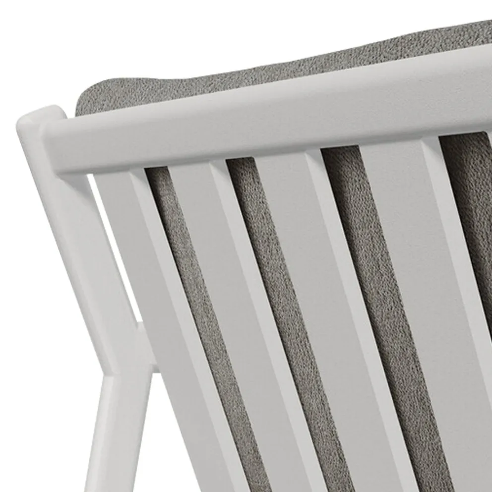 Ethnicraft Gartensofa Jack taupe, weiss