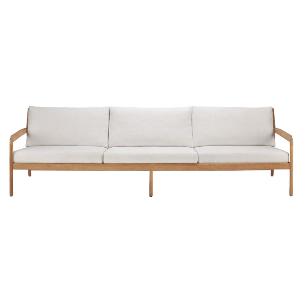 Ethnicraft Gartensofa Jack braun, off-white Discount