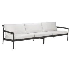 Ethnicraft Gartensofa Jack off-white, schwarz Clearance