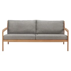 Ethnicraft Gartensofa Jack braun, dunkelgrau Discount