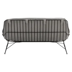 Freifrau Gartensofa Leyasol dunkelgrau, schwarz Clearance