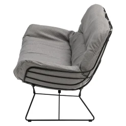 Freifrau Gartensofa Leyasol dunkelgrau, schwarz Clearance