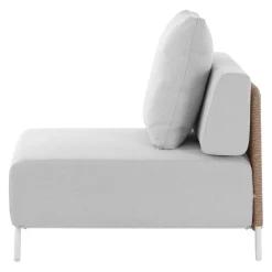 edy&liv Gartensofa Maui hellgrau New